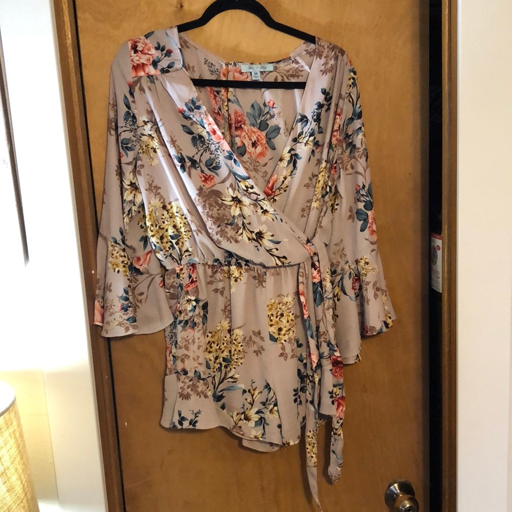 Flower romper